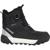 Viking Kid's Expower Warm GTX Boa Scarpe invernali Bambini (33, nero)