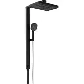 Schutte 60686 Set di soffioni LA PALMA, nero opaco