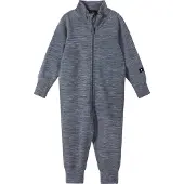 Reima Kid's Parvin Tuta outdoor Bambini (92, grigio/blu)