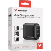 Verbatim Caricabatterie Da Parete Usb-a E Usb-c 32230