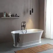 KIAMAMI VALENTINA Vasca da bagno centro stanza ovale classica | Sofia