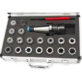 HBM Set di mandrini 21 pezzi ISO 40 ER32