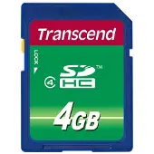 Transcend Scheda Di Memoria Sdhc 4gb Class 4