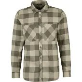 Stoic MMXX. Sundsvall Check Shirt Camicia Uomo (M, olivia)