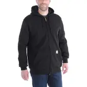 Carhartt Zip Hooded Sweatshirt Felpa con cappuccio Uomo (XS, nero)