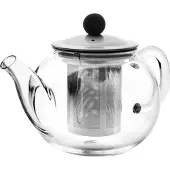 Ibili Teiera In Vetro Con Filtro Per Piano Cottura 450ml