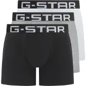 G-Star Boxer 'Oak' grigio chiaro / grigio sfumato / nero / bianco