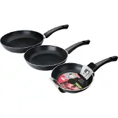 Ibili Set Di Padelle Indubasic 18-22-26 Cm