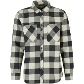 Stoic MMXX. Sundsvall Check Shirt Camicia Uomo (L, grigio)
