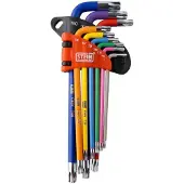 Stein Chiave Torx Set With Hole 9 Pieces Long