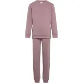 Minymo Kid's Sweat Set Set abbigliamento Bambini (122, fuchsia)