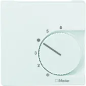 Merten 534725 Copripiastra centrale per termoregolatore M-Pure active bianco/lucido
