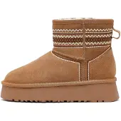 Derimod Boots camello / marrone / bianco