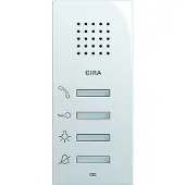 Gira Stazione domestica da parete 125001 Sistema 55 bianco crema (125001)