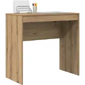 vidaXL Scrivania Artisan in rovere 80 x 40 x 76 cm