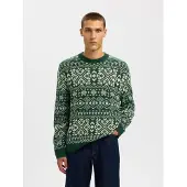 Selected Maglione Girocollo Uomini Verde XXL