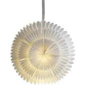 Star Trading Stella deco Frost carta senza attacco Ø50cm bianco