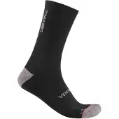 Castelli Venti Soft Merino Sock Calze da ciclismo (44-47, nero)