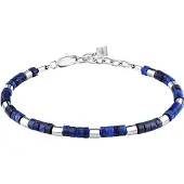 Morellato da uomo beaded Bracciale con lapis lazuli Pietre S1736