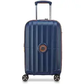 Delsey Carrousel 2 4 ruote Trolley cabina 55 cm espandibile blu