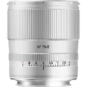 TTArtisan AF-FF 75mm f/2.0 L-attacco Argento
