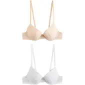 Next Reggiseno beige / bianco naturale