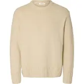 Selected Pullover A Maglia Uomini Grigio S