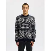Selected Maglione Girocollo Uomini Blu XL