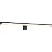 TRIO Lighting Applique LED Lino, nero satinato/bianco