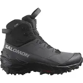 Salomon - Scarpe escursionismo sulla neve - Crosstrak Powder WP Asphalt/Black - Taglia 45 1/3 - Nero