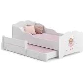 Kobi Meble s. c. Letto matrimoniale Anna 160x80 - Ragazza con le ali