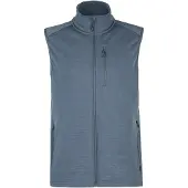 Stoic MerinoWaffleFleece320 NorrdalSt. Vest Gilet in lana merino Uomo (L, grigio)