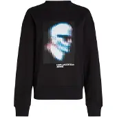 Karl lagerfeld JEANS Felpa blu / rosa / nero / bianco