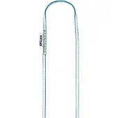 Edelrid Dyneema Sling 8mm II Fettuccia (120 cm, bianco/grigio)