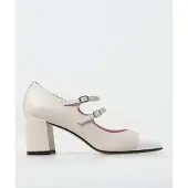 Carel Paris Mary Jane Cherry in nappa con fibbie