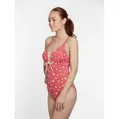Vivid Costume intero rosso / bianco