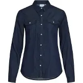 Vila Vibista Pocket Camicia Di Jeans