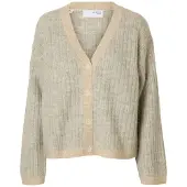 Selected Cardigan A Maglia Donne Beige L