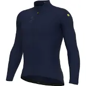 ALÉ Pragma Fondo 3.0 L/S Jersey Maglietta da ciclismo Uomo (L, blu)