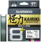 Shimano Fishing Lenza Intrecciata Line Kairiki 8+ 300 M