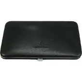 Windrose Ambiance Scatola per gioielli Vera Pelle 17 cm nero