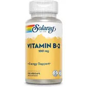 Solaray Vitamina B2 100mgr 100 Unità