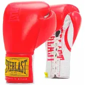 Everlast Guantoni Da Boxe Artificiali Pelle Fse 1910 Sparring Laced