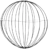 Wellhome Illuminazione Natalizia A Sfera Di Metallo Pieghevole 224 Pezzi