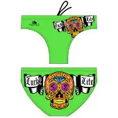 Turbo Costume Da Bagno A Slip Money Skull Waterpolo