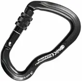 Kong Ferrata Screw Sleeve Moschettoni per via ferrata grigio/nero