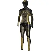 C4 Freediving Muta Subacquea Da Donna Aurea 2 Mm Back Zip