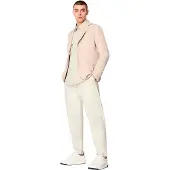 Armani Exchange per uomo. 8NZG15ZNFNZ1724 Giacca giacca beige (36), Casual, Lino, Classico