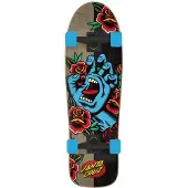 Santa Cruz Skateboard Cruiser Screaming Flash 9.7 X 31.7 Shaped