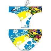 Turbo Costume Da Bagno A Slip Canary Islands Parrot